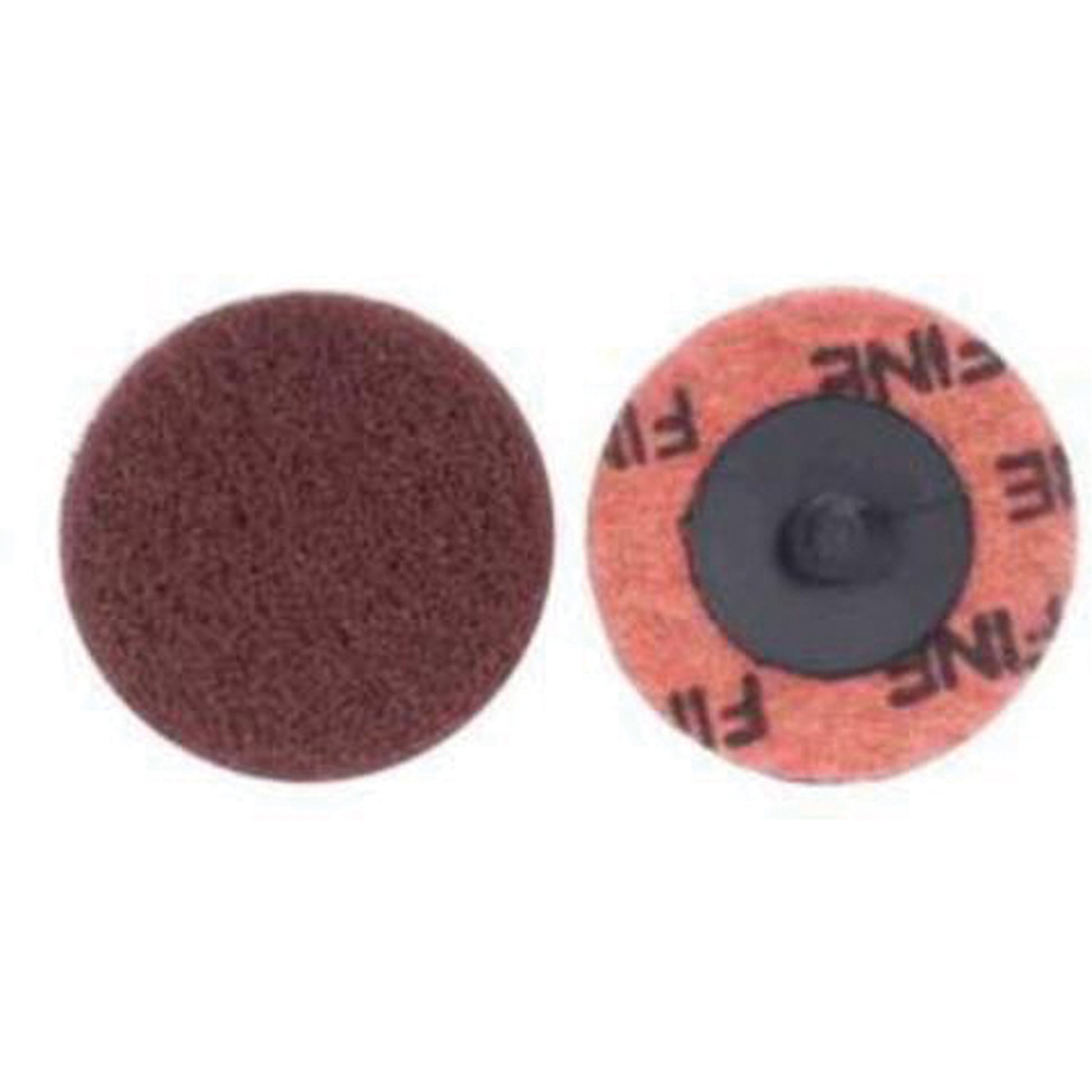 Buffing & Polishing Quick-Change Disc, 1-1/2" Dia., Fine Grit, Aluminum Oxide