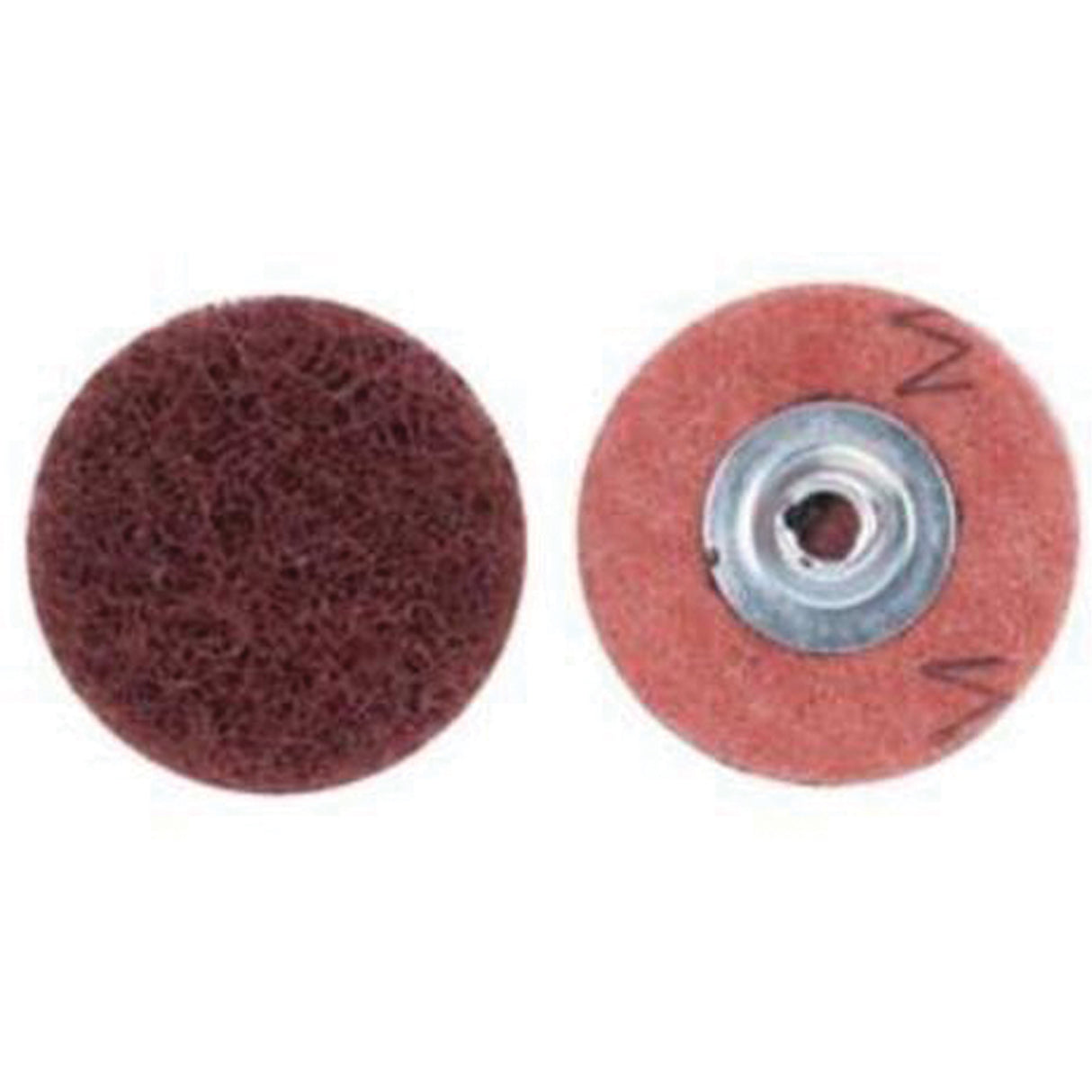 Buffing & Polishing Quick-Change Disc, 1-1/2" Dia., Medium Grit, Aluminum Oxide