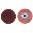 Buffing & Polishing Quick-Change Disc, 2" Dia., Medium Grit, Aluminum Oxide