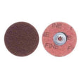 Buffing & Polishing Quick-Change Disc, 2" Dia., Fine Grit, Aluminum Oxide