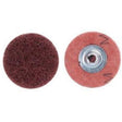 Buffing & Polishing Quick-Change Disc, 3" Dia., Medium Grit, Aluminum Oxide