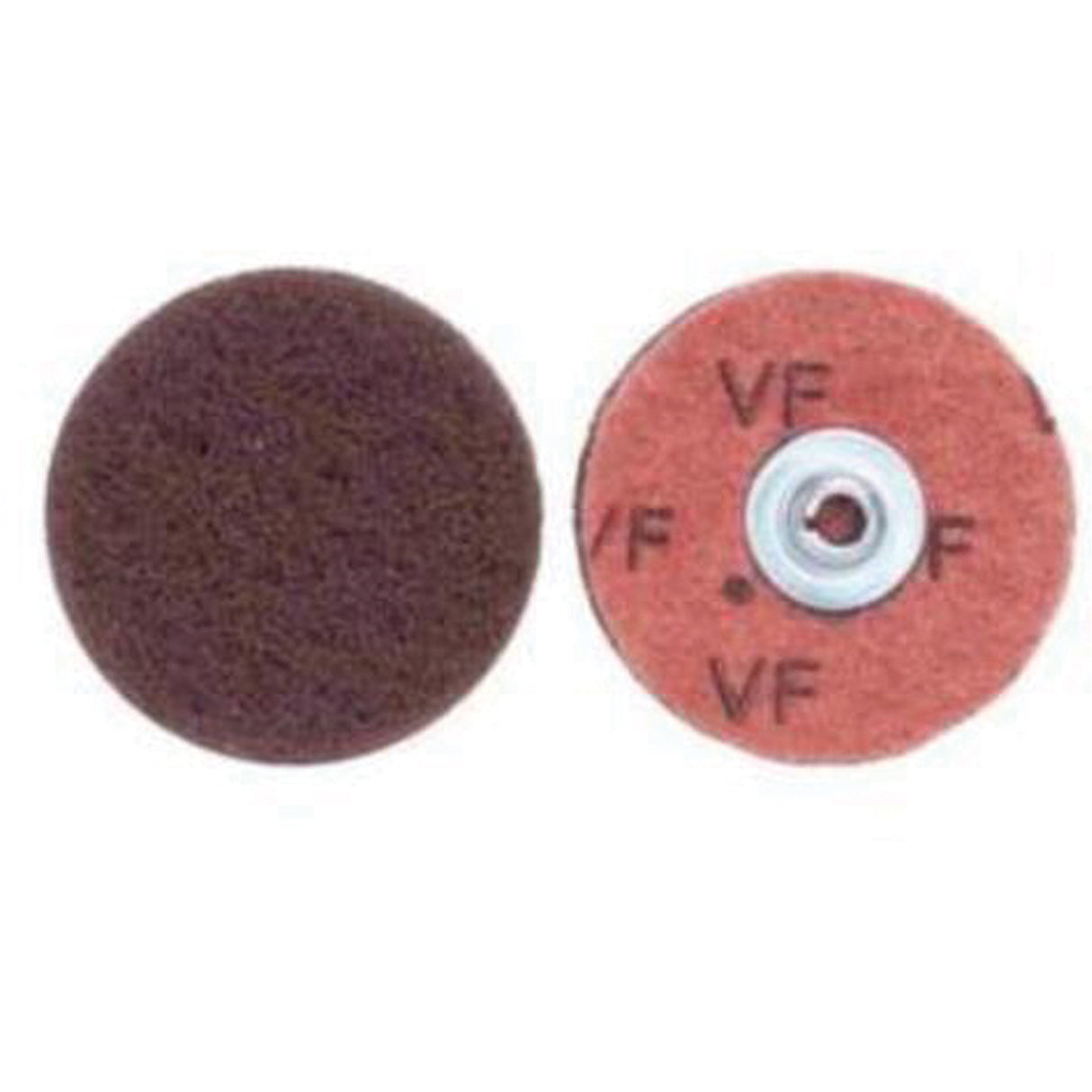 Buffing & Polishing Quick-Change Disc, 3" Dia., Very Fine Grit, Aluminum Oxide