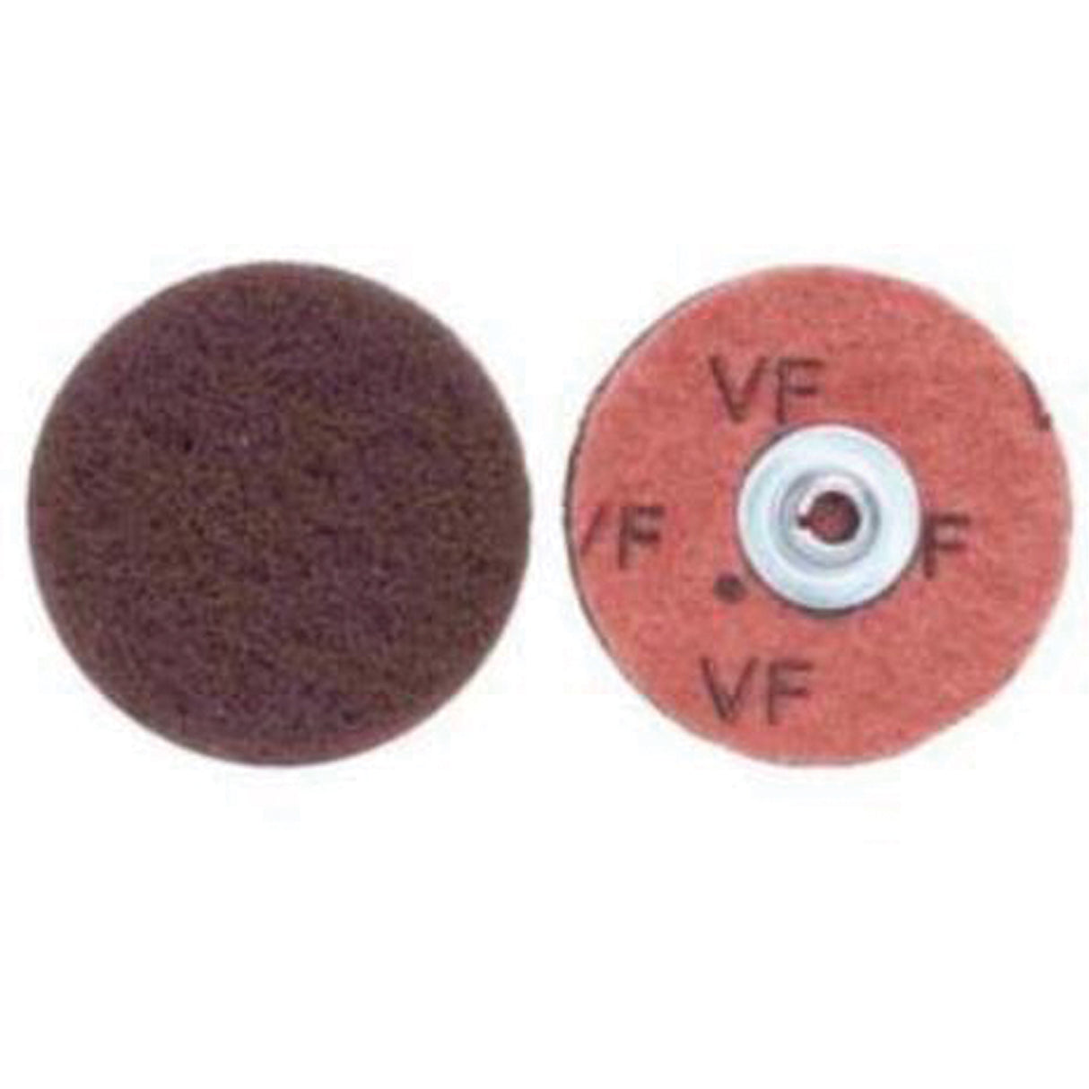 Buffing & Polishing Quick-Change Disc, 2" Dia., Very Fine Grit, Aluminum Oxide