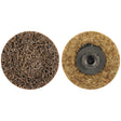 Surface Prep Quick-Change Disc, 1-1/2" Dia., Coarse Grit, Aluminum Oxide