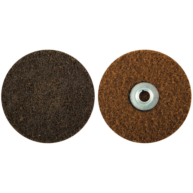 Surface Prep Speed-Change Locking Disc, 5" Dia., Coarse Grit, Aluminum Oxide