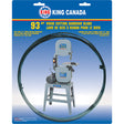 Wood Cutting Bandsaw Blade, 93" L x 1/4" W x 0.025" Thick, 6 TPI