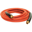 Airflex Premium Hoses with Fittings, Air, Rubber, 1/2" dia. x 50', 200 psi, 3/8 NPT