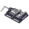 Drill Press Vise, 3" Jaw Width, 0" Throat Depth, Bench Mount Base