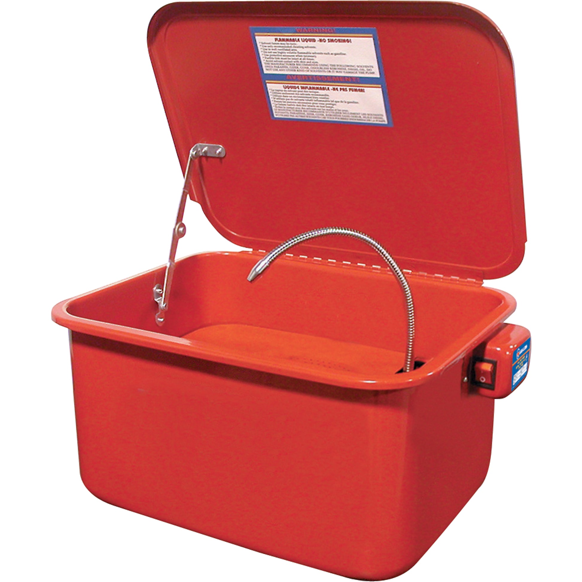 Recirculating Parts Washers, Steel, 5 gal.