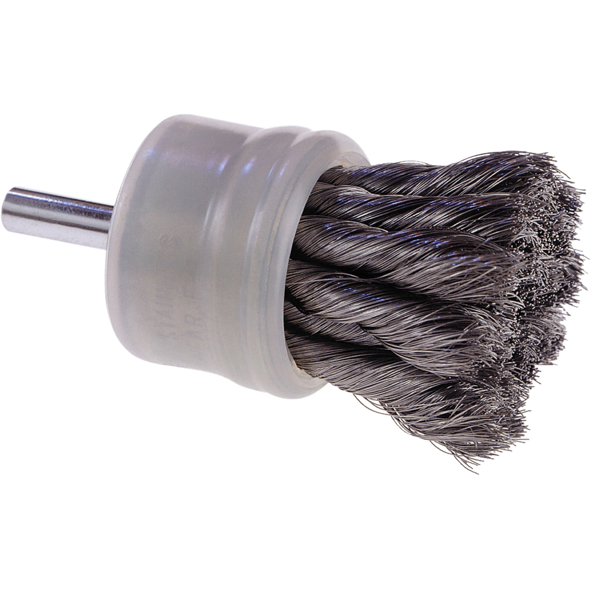 Scuf-Guard Coated Brushes, 1" Dia., 0.014 Wire Dia.