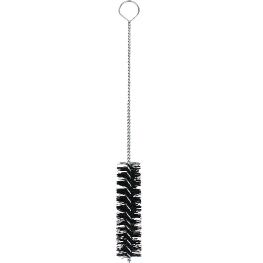 Nylon Tube Brush, 3/8" Dia. x 2" L, 6-1/4" Overall Length