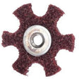 Abrasotex Surface Preparation Star, 3" Dia., Medium Grit, Aluminum Oxide