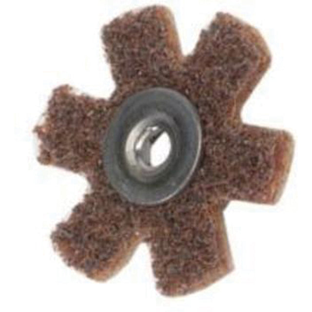 Abrasotex Surface Preparation Star, 1-1/2" Dia., Coarse Grit, Aluminum Oxide