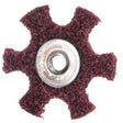 Abrasotex Surface Preparation Star, 1-1/2" Dia., Medium Grit, Aluminum Oxide