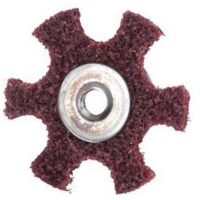 Abrasotex Surface Preparation Star, 1-1/2" Dia., Medium Grit, Aluminum Oxide