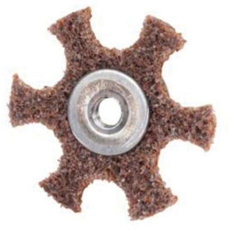 Abrasotex Surface Preparation Star, 2" Dia., Coarse Grit, Aluminum Oxide