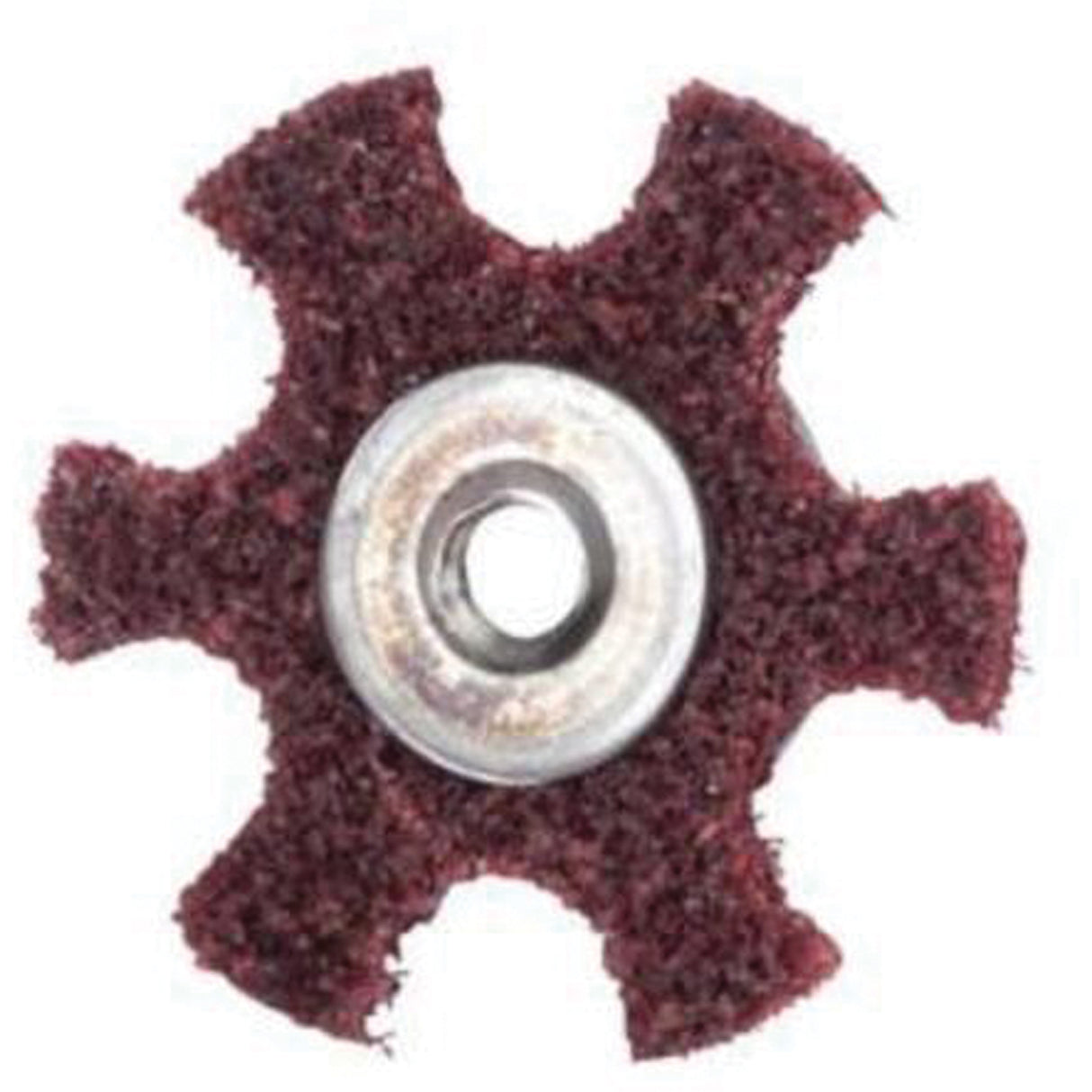 Abrasotex Surface Preparation Star, 2" Dia., Medium Grit, Aluminum Oxide
