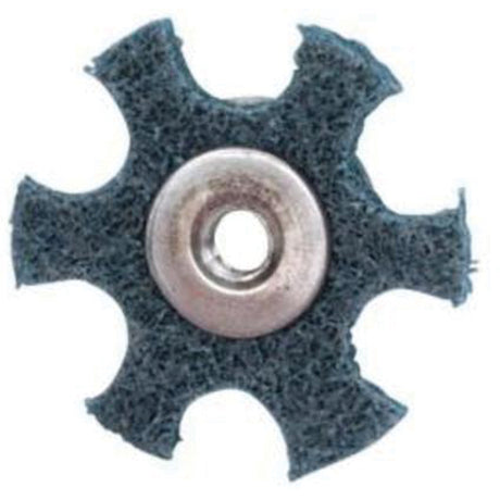 Abrasotex Surface Preparation Star, 3" Dia., Very Fine Grit, Aluminum Oxide