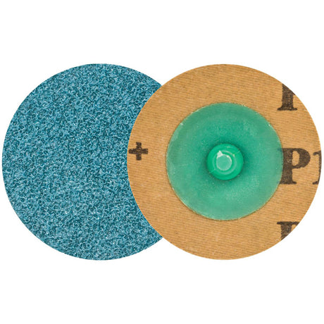 TWIST™ TOPCUT™ Sanding Disc, 2" Dia., 120 Grit, Zirconium