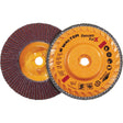 Enduro-Flex™ Flap Disc, 7" x 7/8", Type 27, 60 Grit, Zirconia Alumina