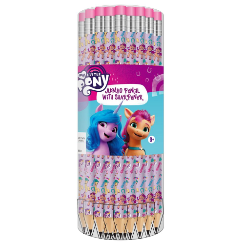 MY LITTLE PONY - 12pk - JUMBO PENCILS (Case of 12)