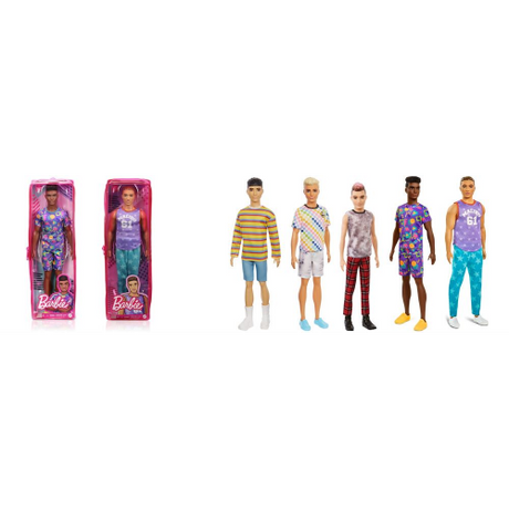 BARBIE - KEN - FASHIONISTAS DOLL ASST (Case of 4)
