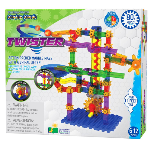 TECHNO GEARS MARBLE MANIA TWISTER - 80pcs (Case of 8)