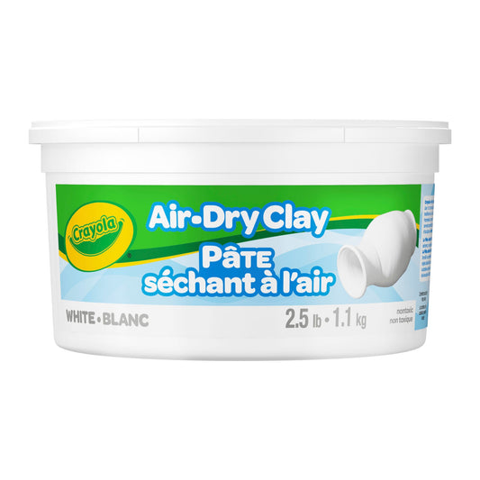 Crayola Air-Dry Clay, White (Case of 4)