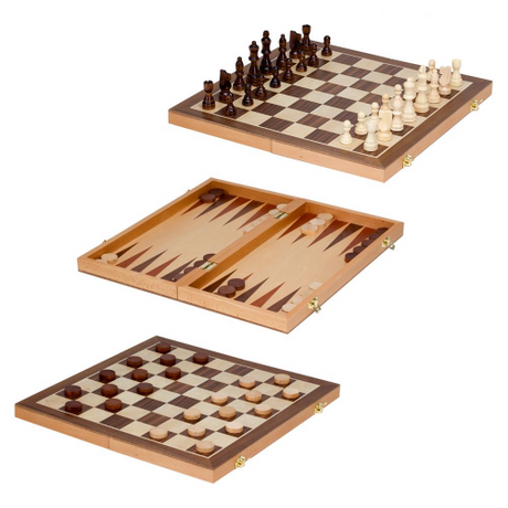 15" STANDARD 3 IN 1 GAME SET (Case of 6)