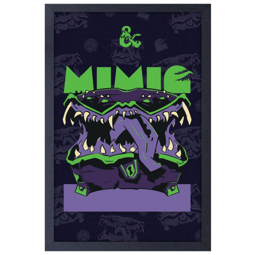 DUNGEONS and DRAGONS - MIMIC - 11" x 17" GEL PRINT (Case of 6)