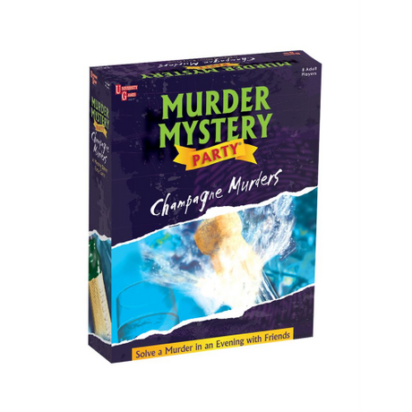 MURDER MYSTERY - CHAMPAGNE MURDERS (Case of 4)