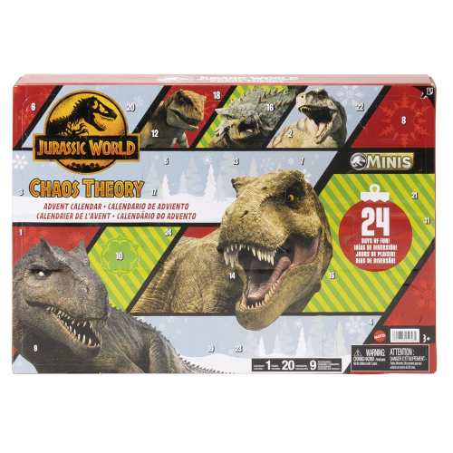 JURASSIC WORLDS - MINI's - ADVENT CALENDAR (Case of 3)