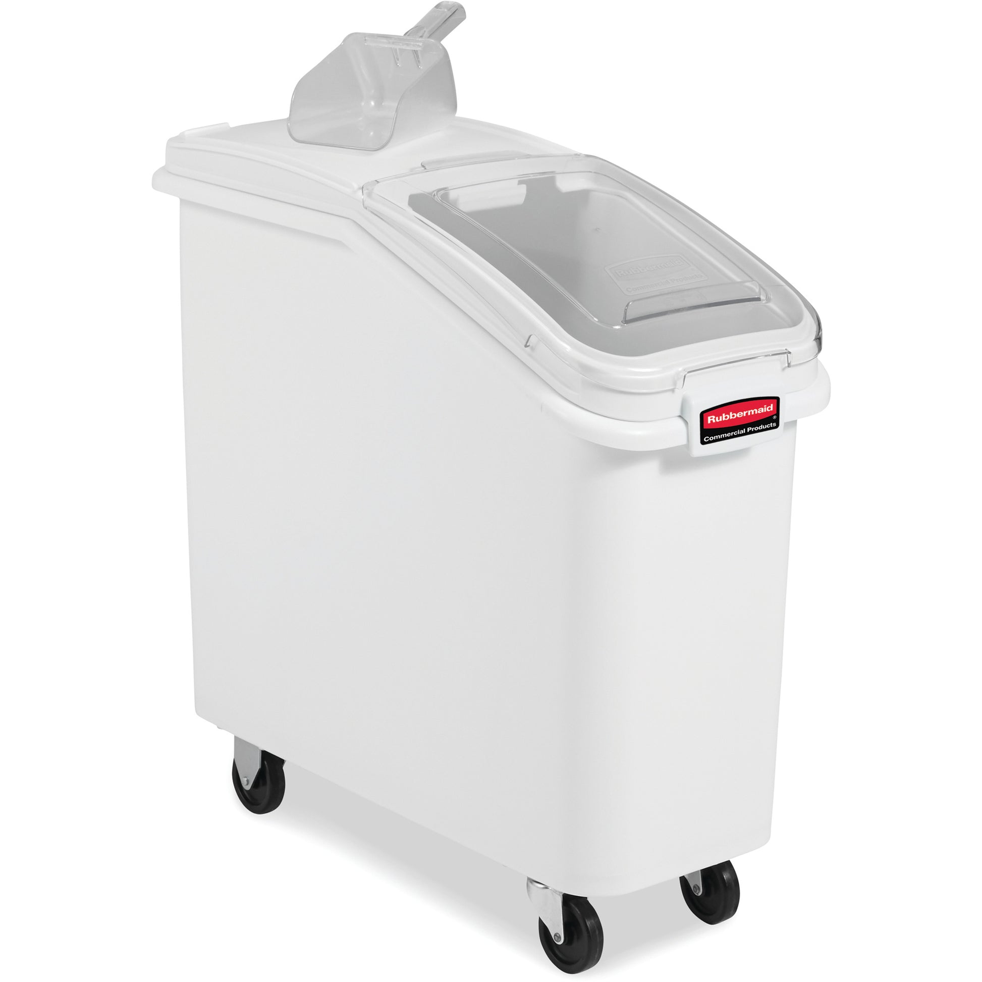 Mobile Ingredient Bins with Sliding Lid, 2.75 cu. ft. Capacity, 28" H x 13-13/100" W x 29-1/4" D