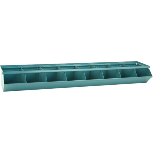 Sectional Bin Units, 100 lbs. Cap., 37" W x 8" D x 4-1/2" H, Blue