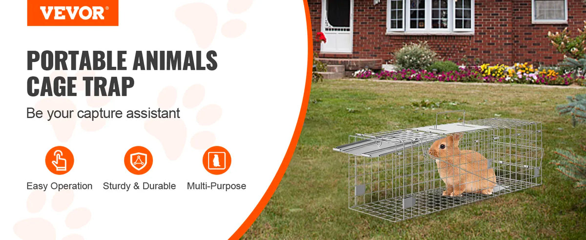 VEVOR Live Animal Cage Trap, 24