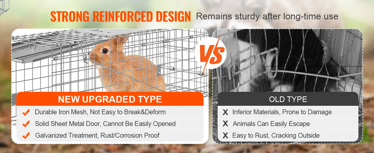 VEVOR Live Animal Cage Trap, 24