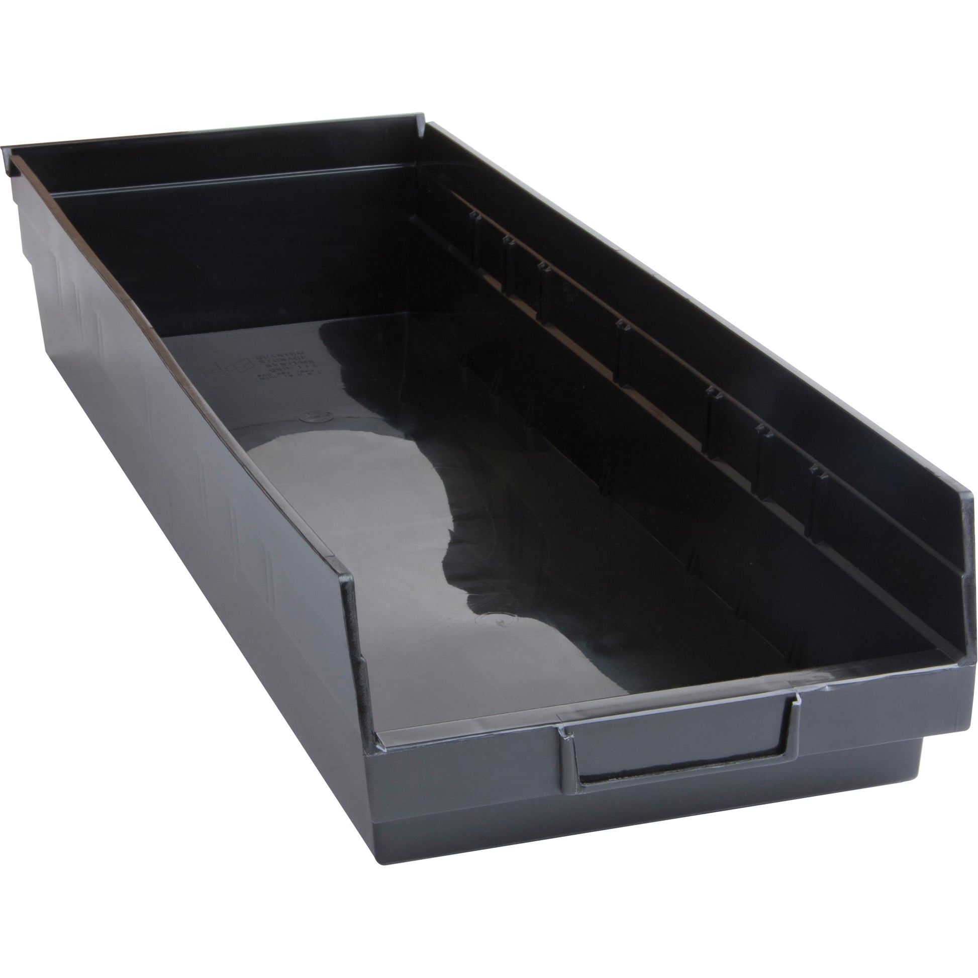 Recycled Shelf Bins, 8-1/8" W x 23-5/8" D x 4" H, 50 lbs. Capacity