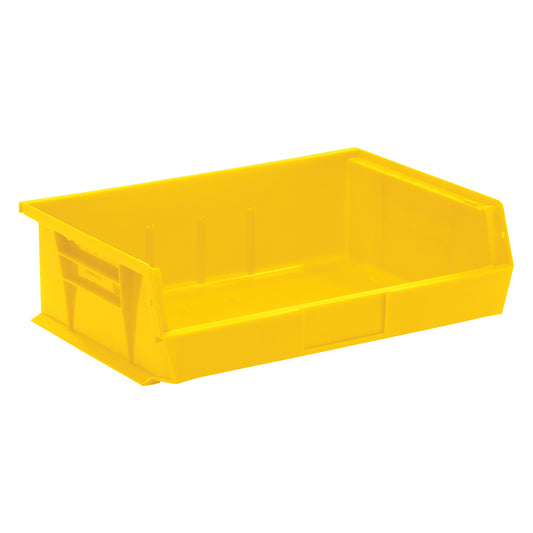 Ultra Stack & Hang Bin, 16-1/2" W x 5" H x 10-7/8" D, Yellow