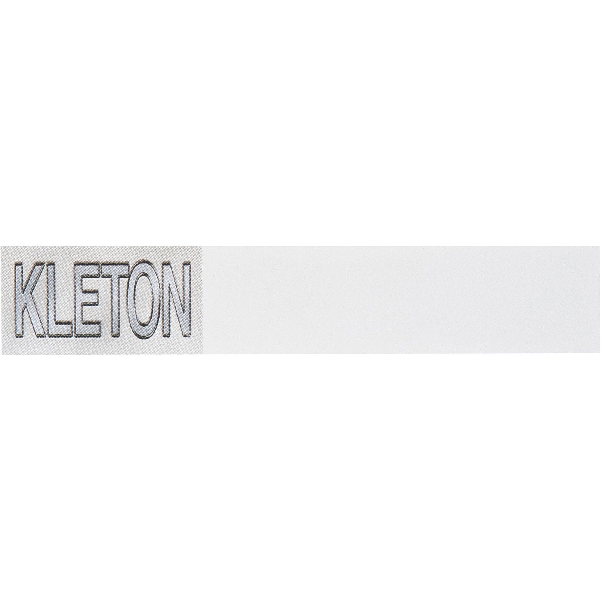 Label for KPC-400 Parts Cabinet