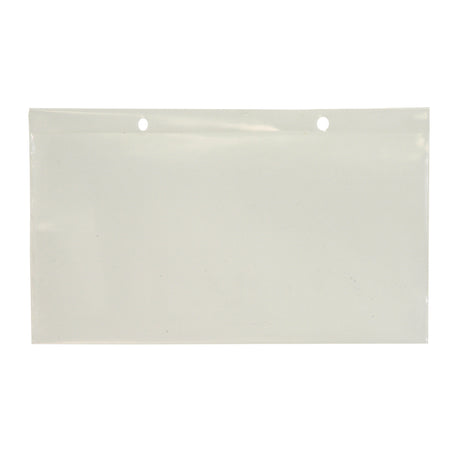 Clear Label Holder, Snap-On, 5" L x 8" W