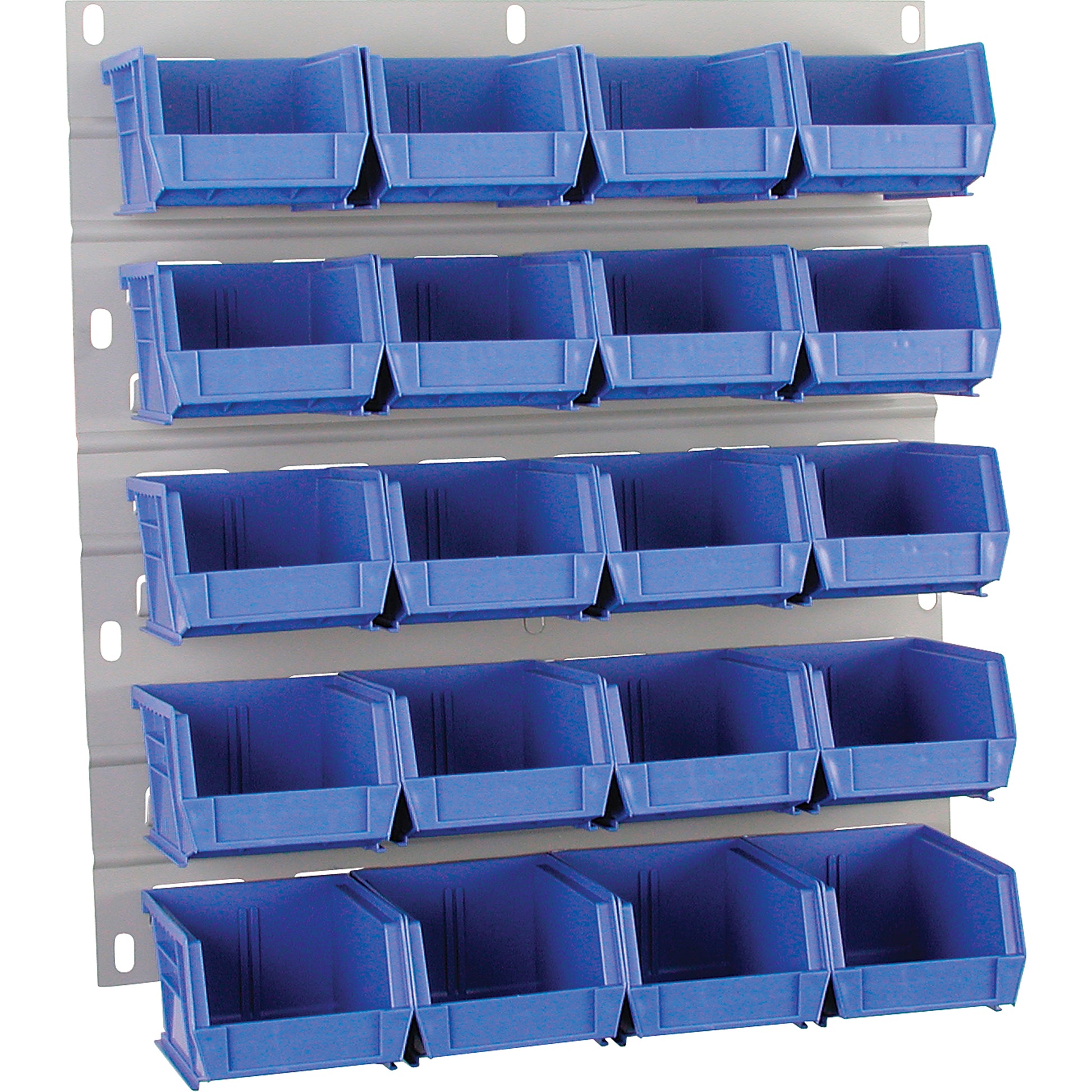 Hanging Panel, 20 Bins, 18" W x 1" D x 19" H