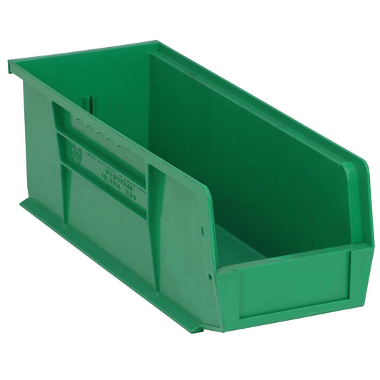 Ultra Stack & Hang Bin, 5-1/2" W x 5" H x 14-3/4" D, Green