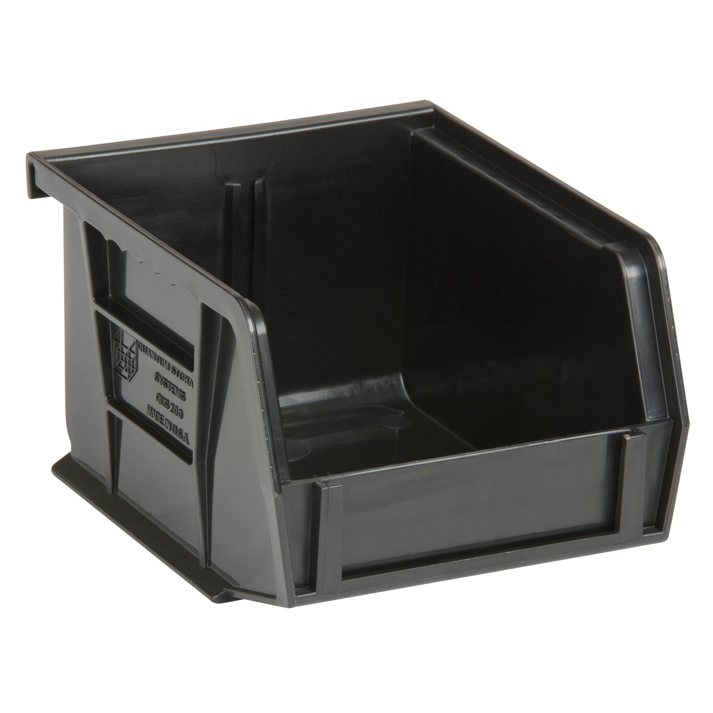 Ultra Stack & Hang Bin, 5-1/2" W x 5" H x 10-7/8" D, Black