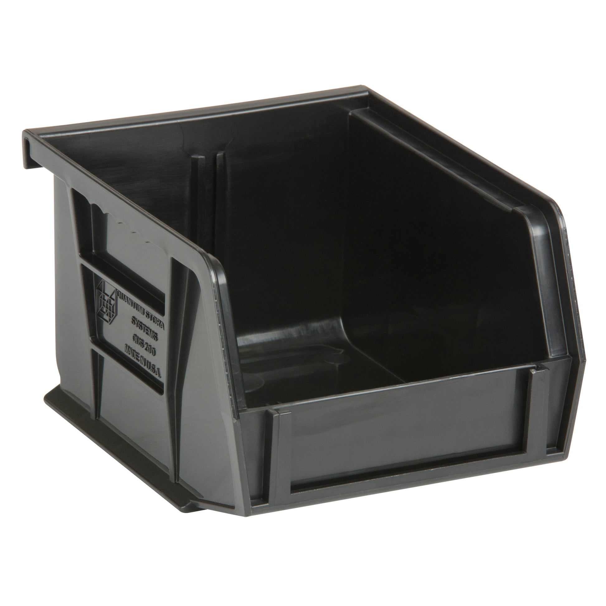 Ultra Stack & Hang Bin, 5-1/2" W x 5" H x 10-7/8" D, Black