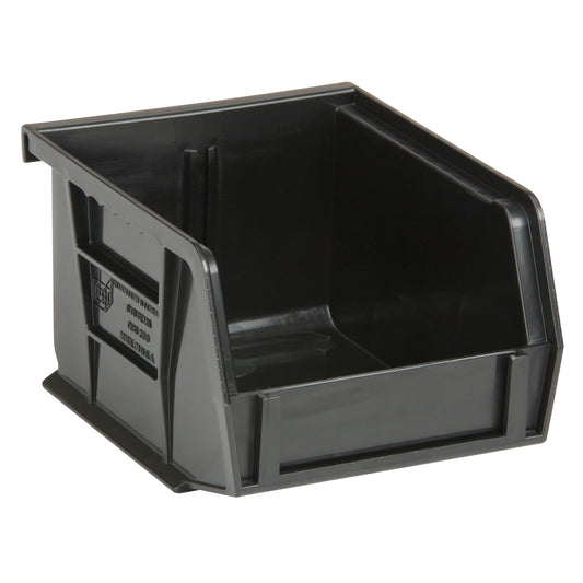 Ultra Stack & Hang Bin, 5-1/2" W x 5" H x 10-7/8" D, Black