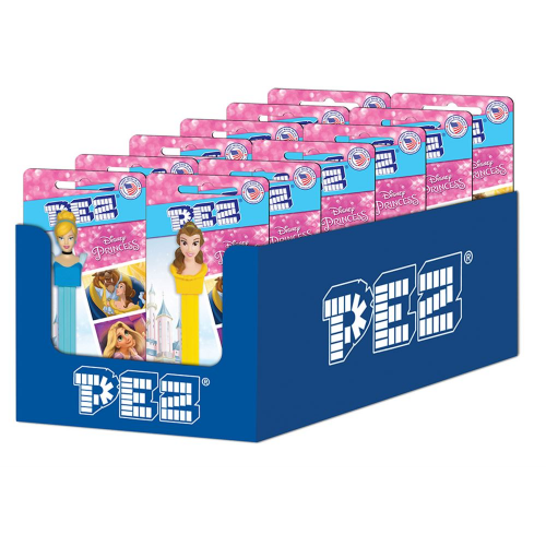 PEZ - DISNEY PRINCESSES (PDQ) ASST (Case of 12)