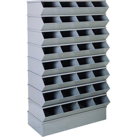 Pre-Engineered Sectional Systems, 5000 lbs. Cap., 37" W x 20" D x 53-1/2" H, Blue