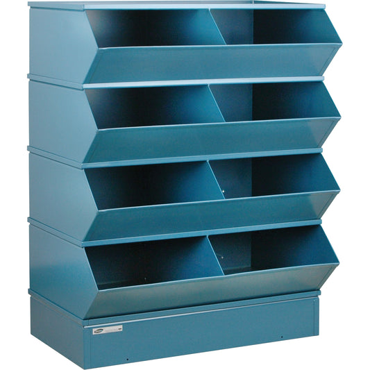 Pre-Engineered Sectional Systems, 5000 lbs. Cap., 37" W x 24" D x 44" H, Blue