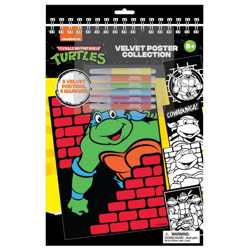 TMNT - VELVET POSTER COLLECTION (Case of 6)