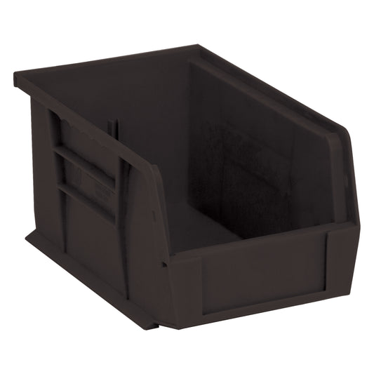 Ultra Stack & Hang Bin, 6" W x 5" H x 9-1/4" D, Black